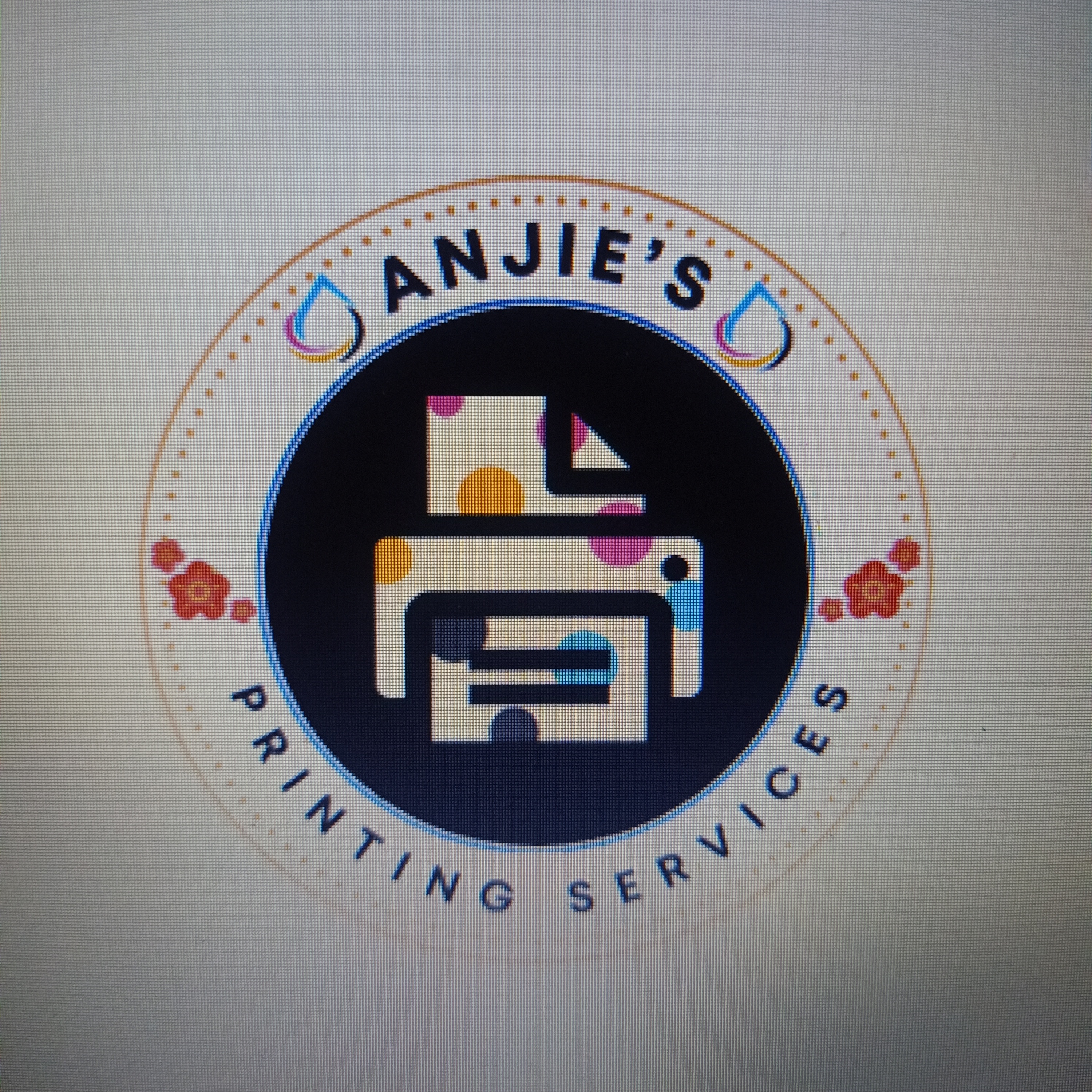 Anjie's Printing Services Logo