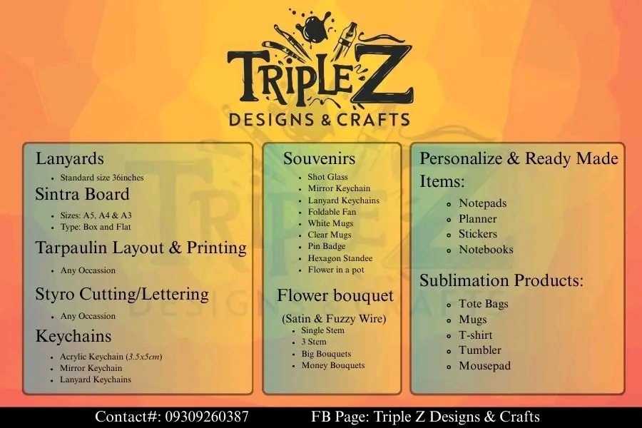 Triple Z Digital Printing Shop Logo
