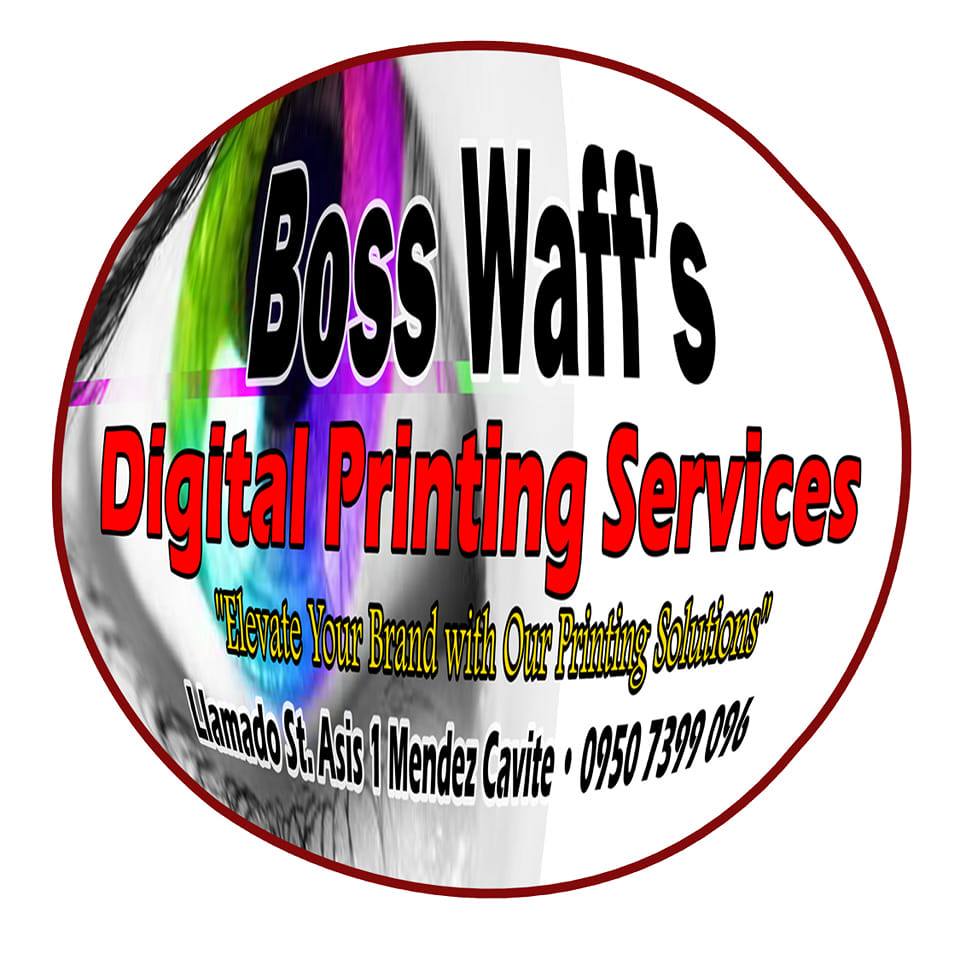 boss waff digital printing Logo