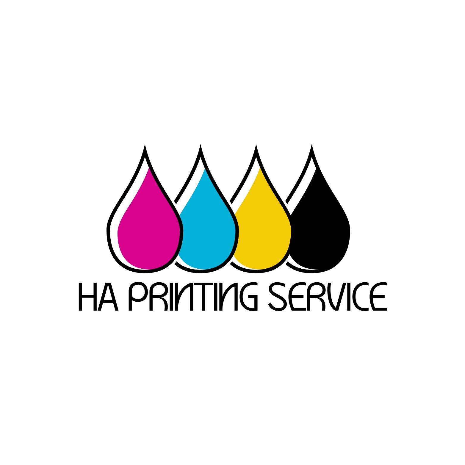 HA Printing Shop Logo