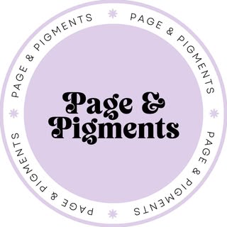 Page and Pigments Logo