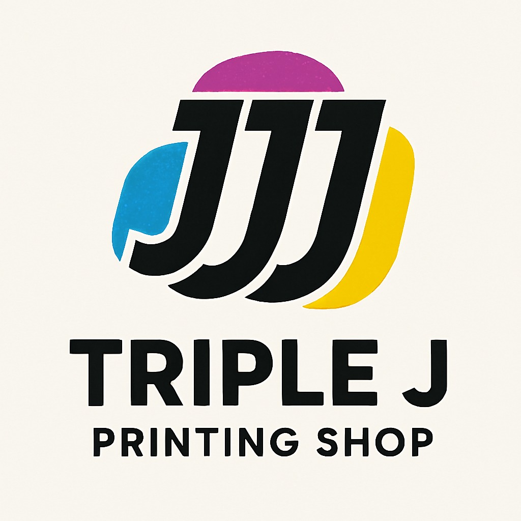 Triple J Printing Shop Logo