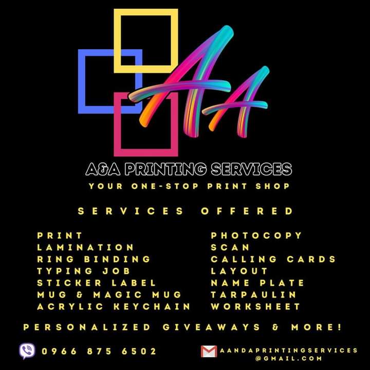 A & A Printing Services Logo