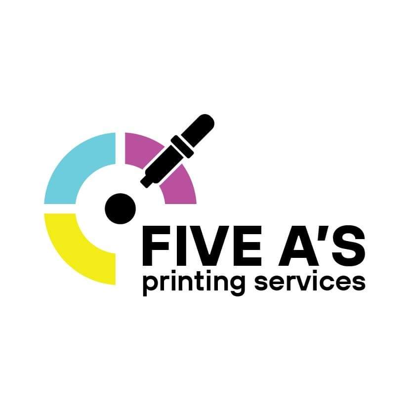 Five A's Printing Services Logo