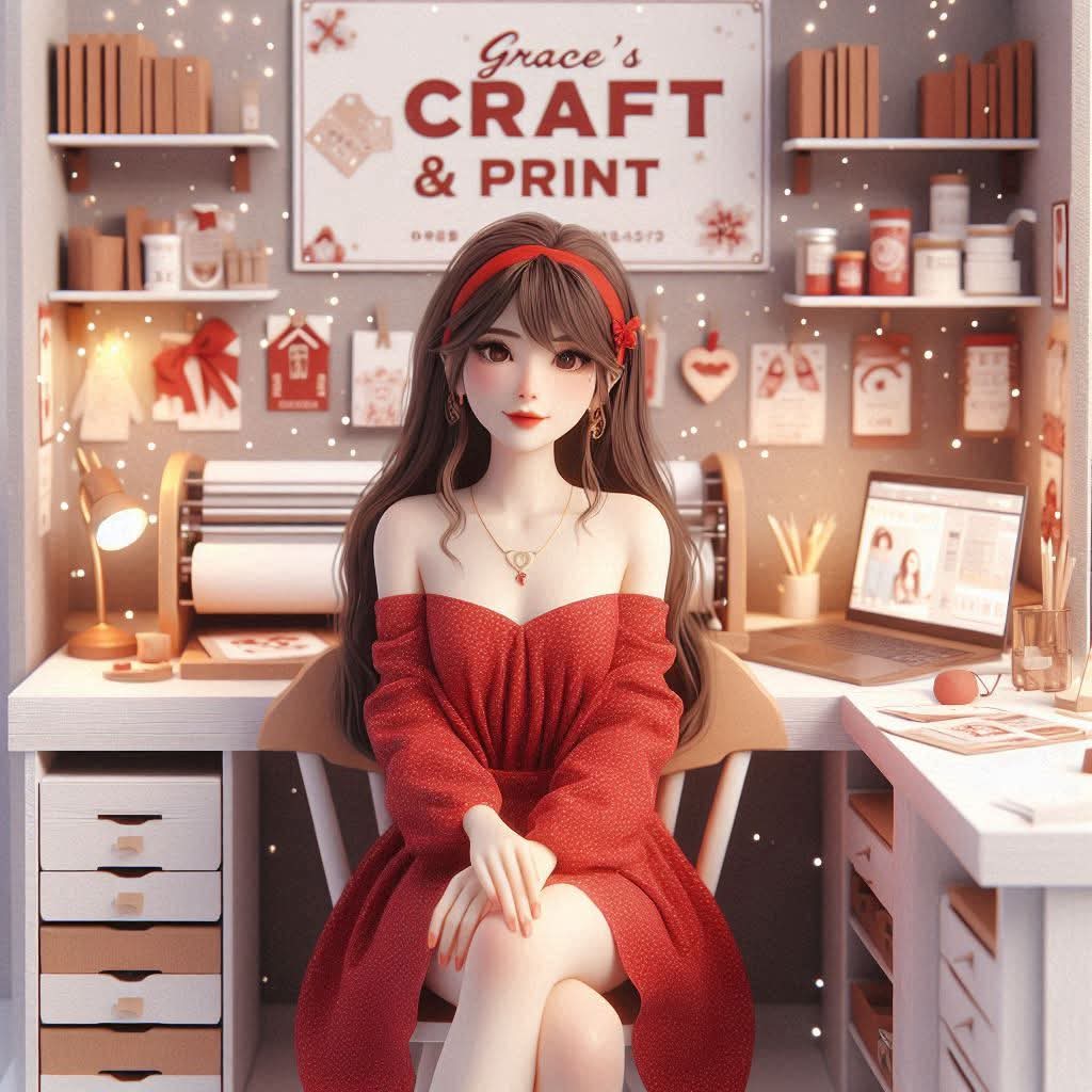 Grace's Craft Print Logo