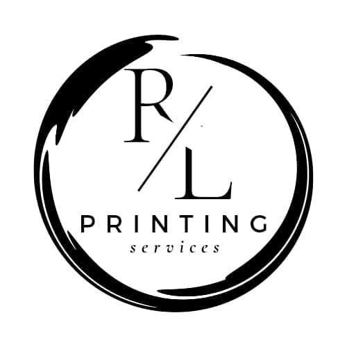 R/L Printing Services Logo