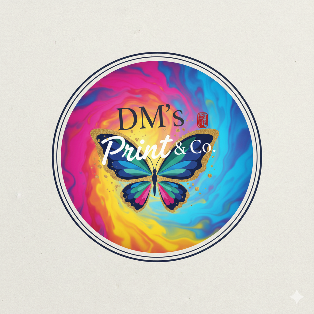 DM's Print & Co. Logo