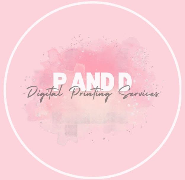 P and D Digital Printing Services Logo