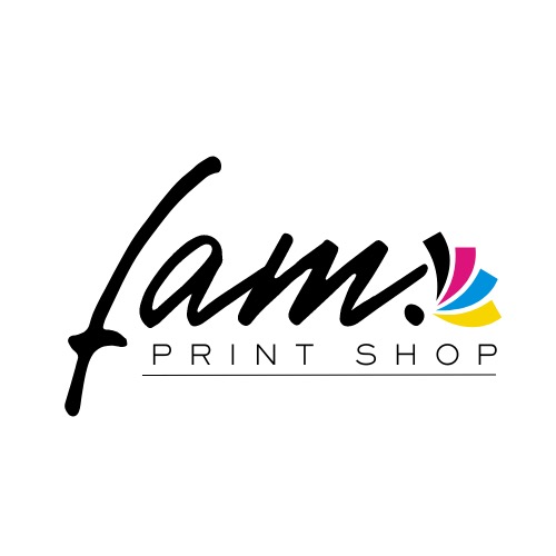FAM Print Shop Logo