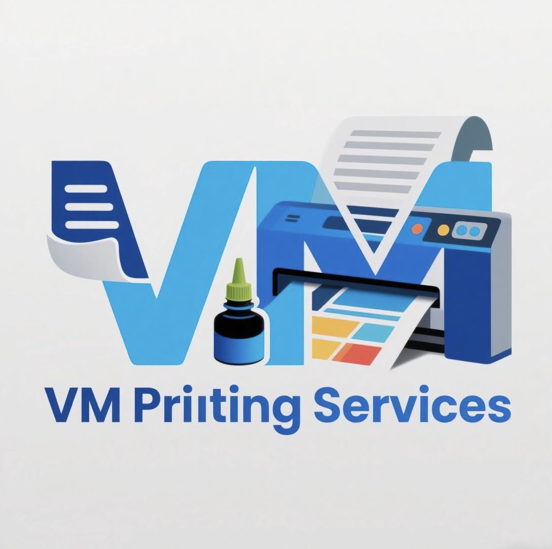 VM Printing Services Logo