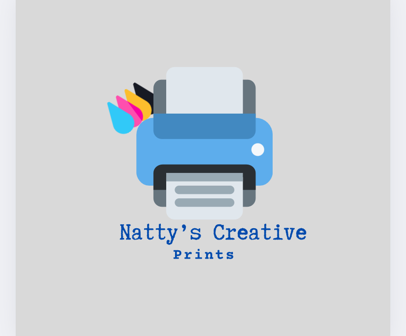 Natty’s Creative Print Logo