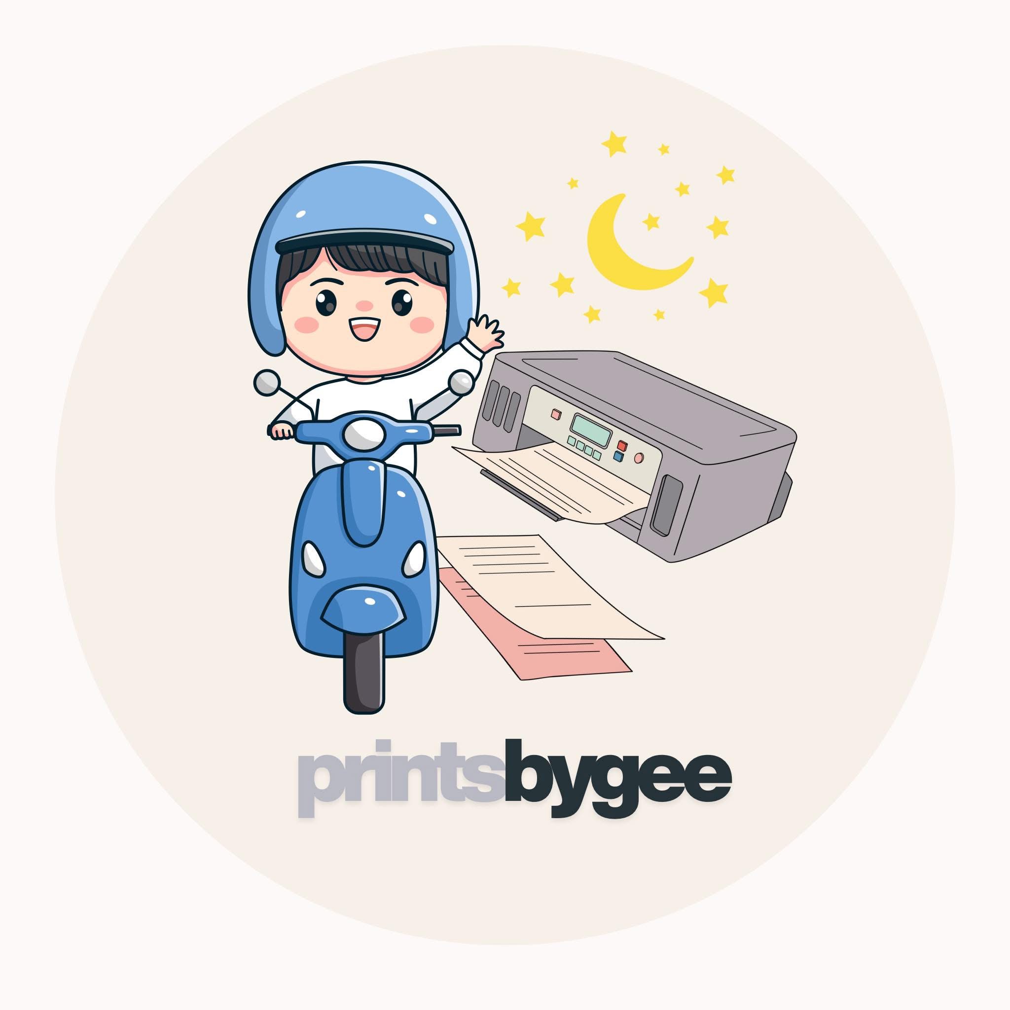 Prints by Gee Logo