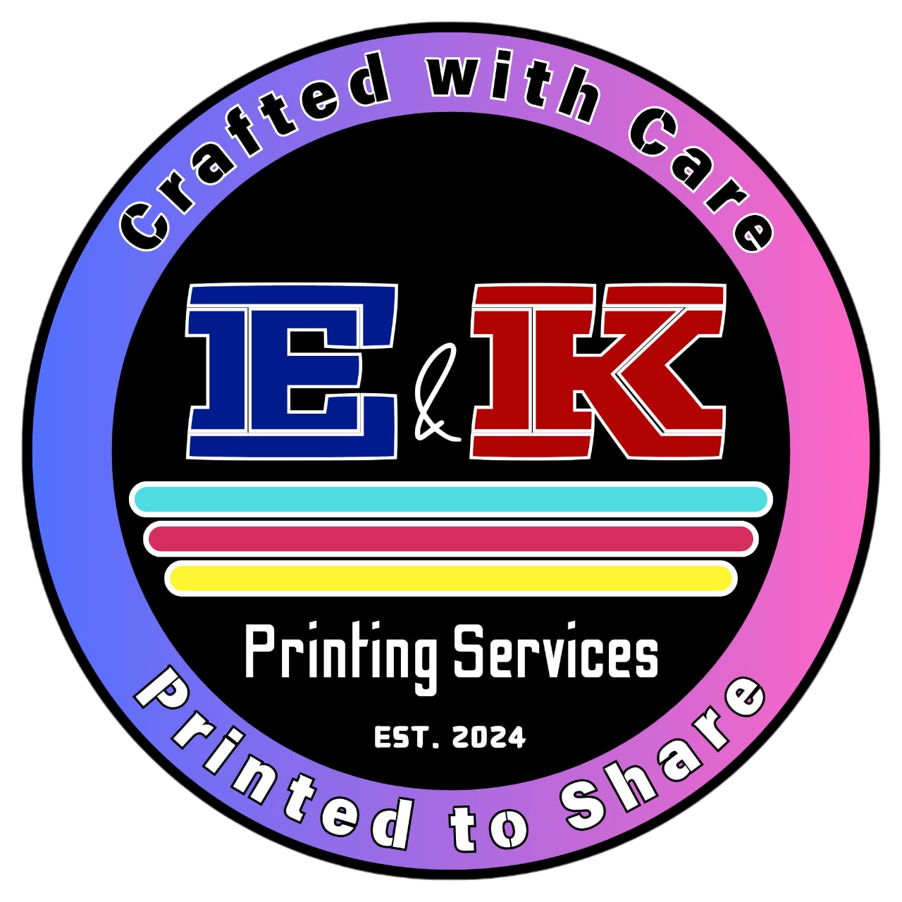 E&K Printing Services Logo