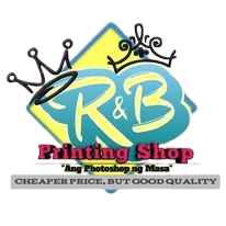 R&B Printing Shop Logo