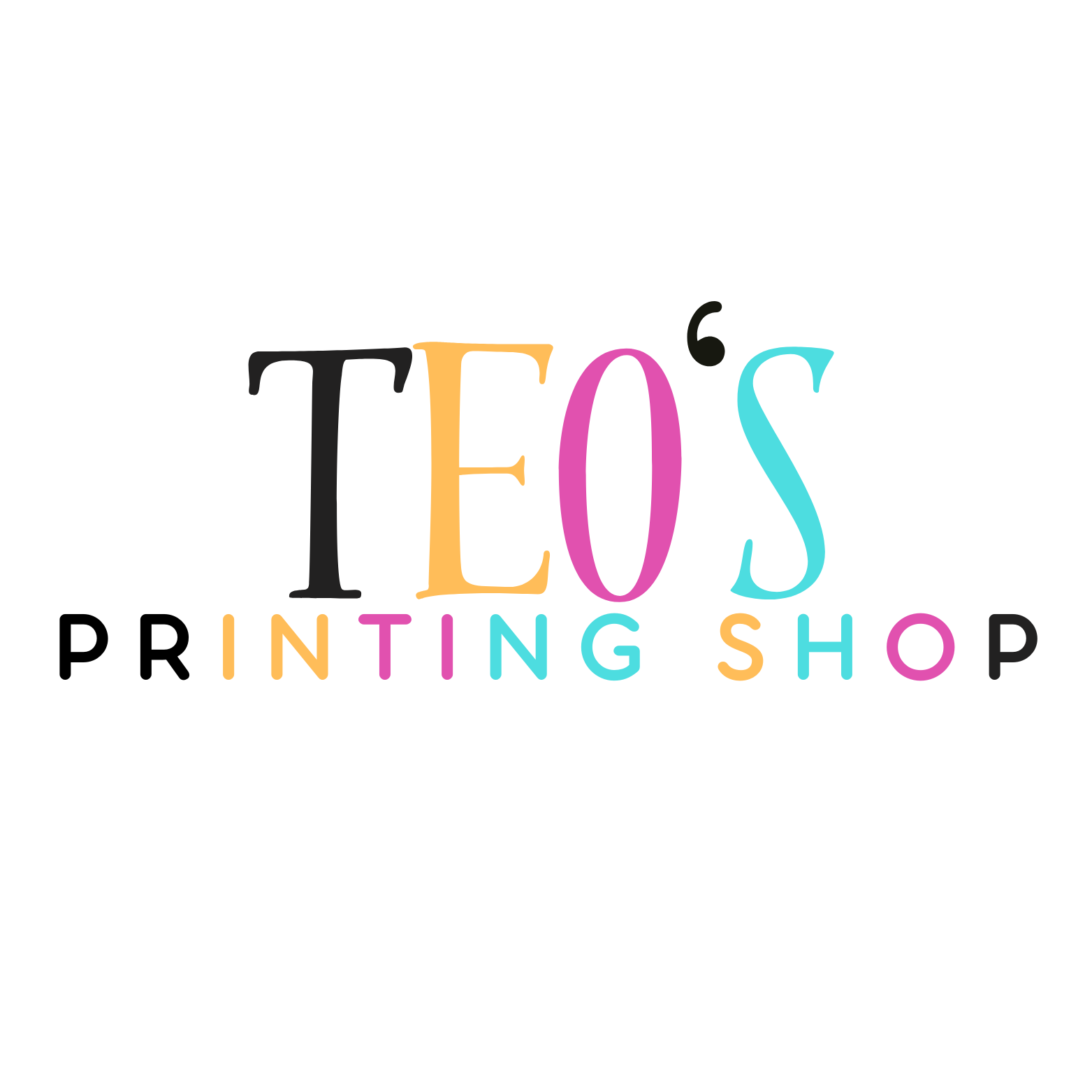 Teo'sPrintingshop Logo