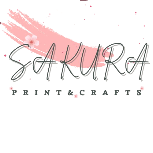 Sakura print & crafts Logo