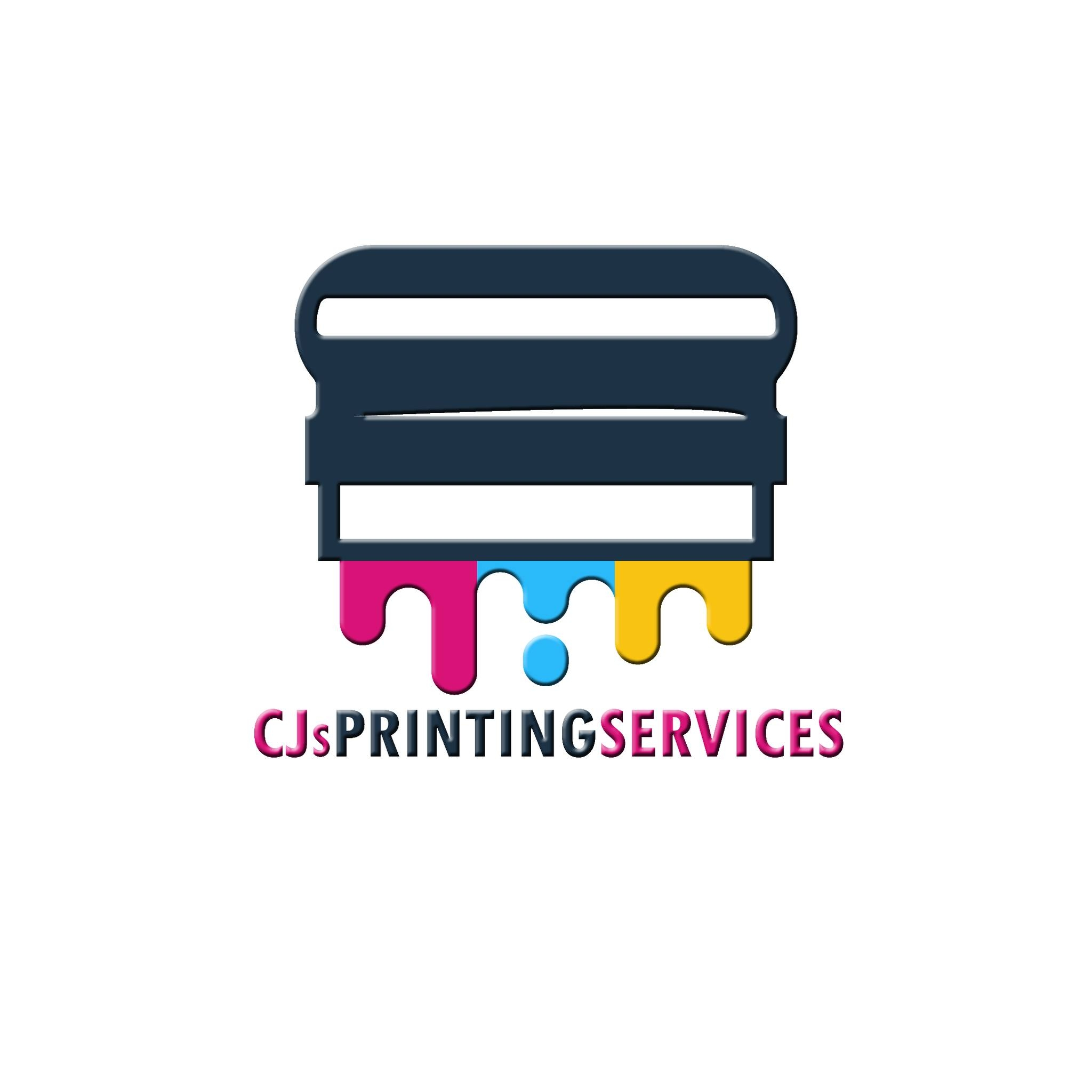 CJs Printing Services Logo