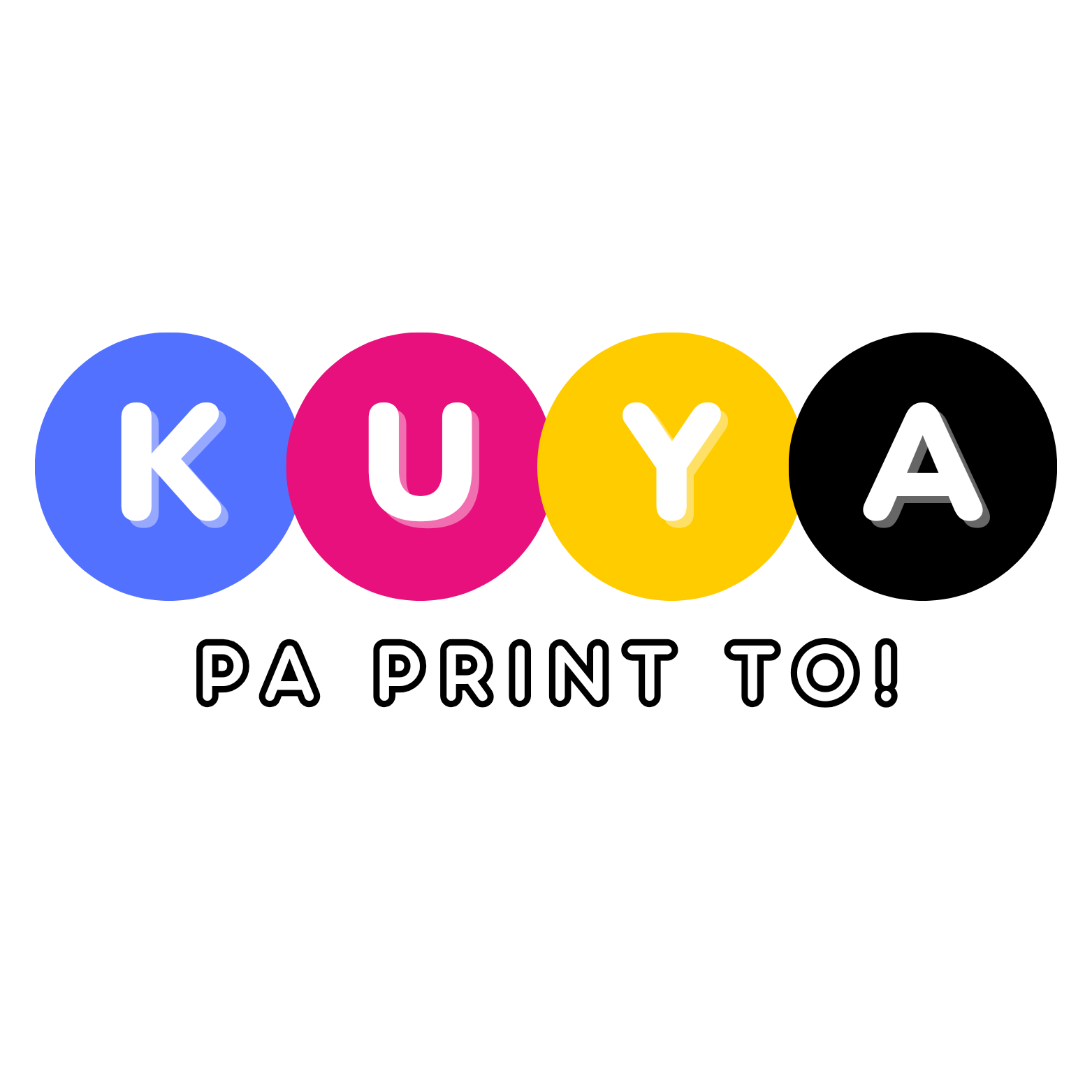 Kuya pa Print to! Logo