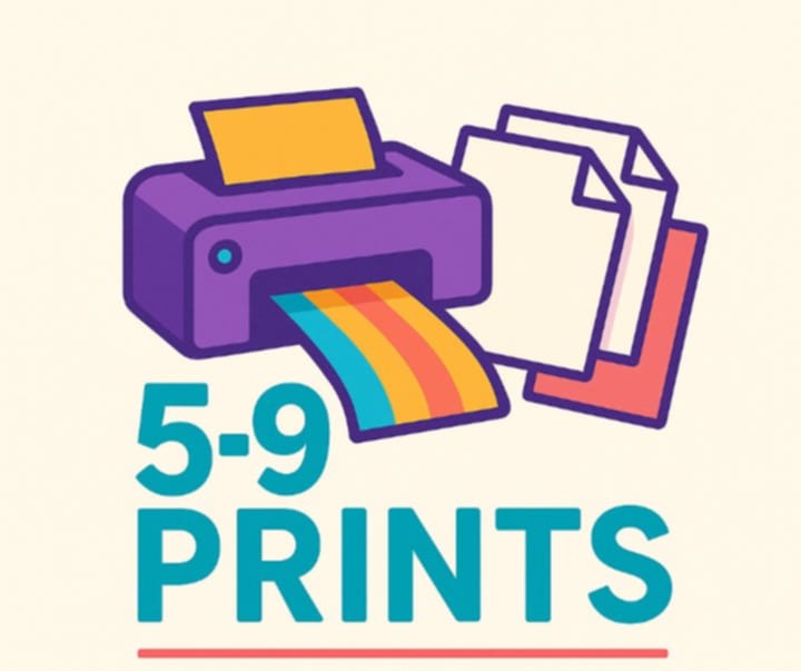 5-9 Printing Services Logo