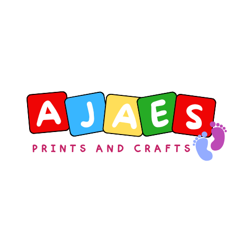 AJAES Prints and Crafts Logo