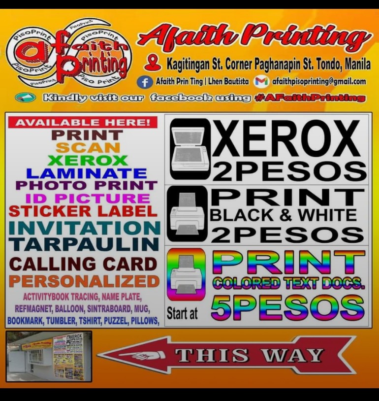 AFaith Prin Ting Logo