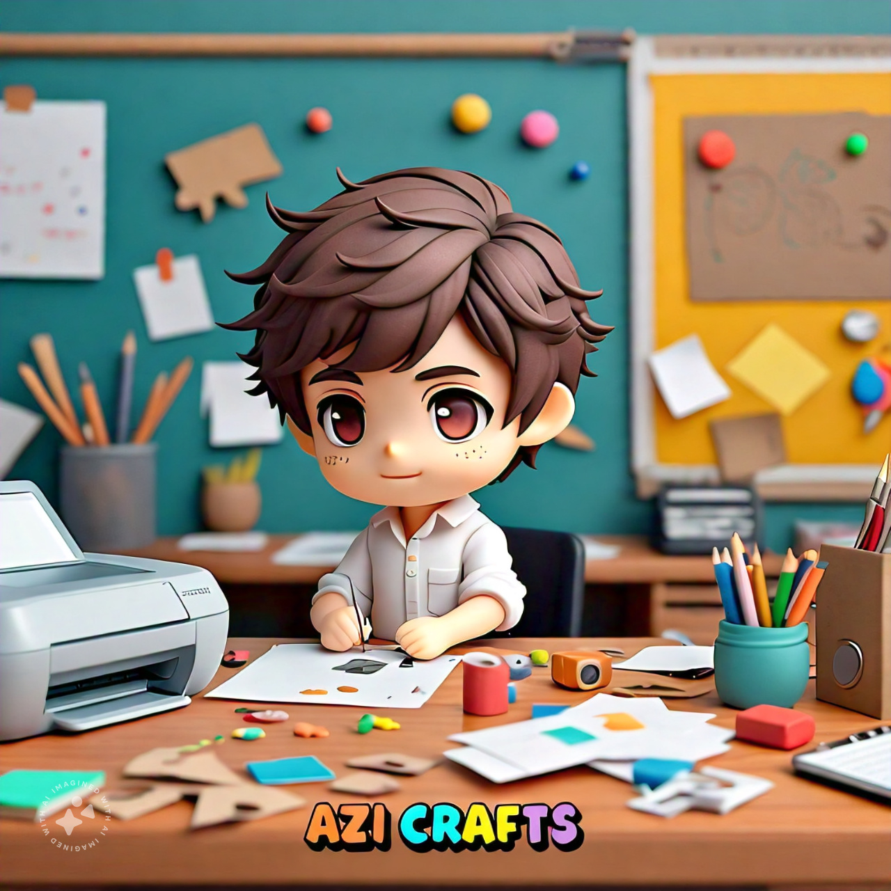 Azi Crafts Logo