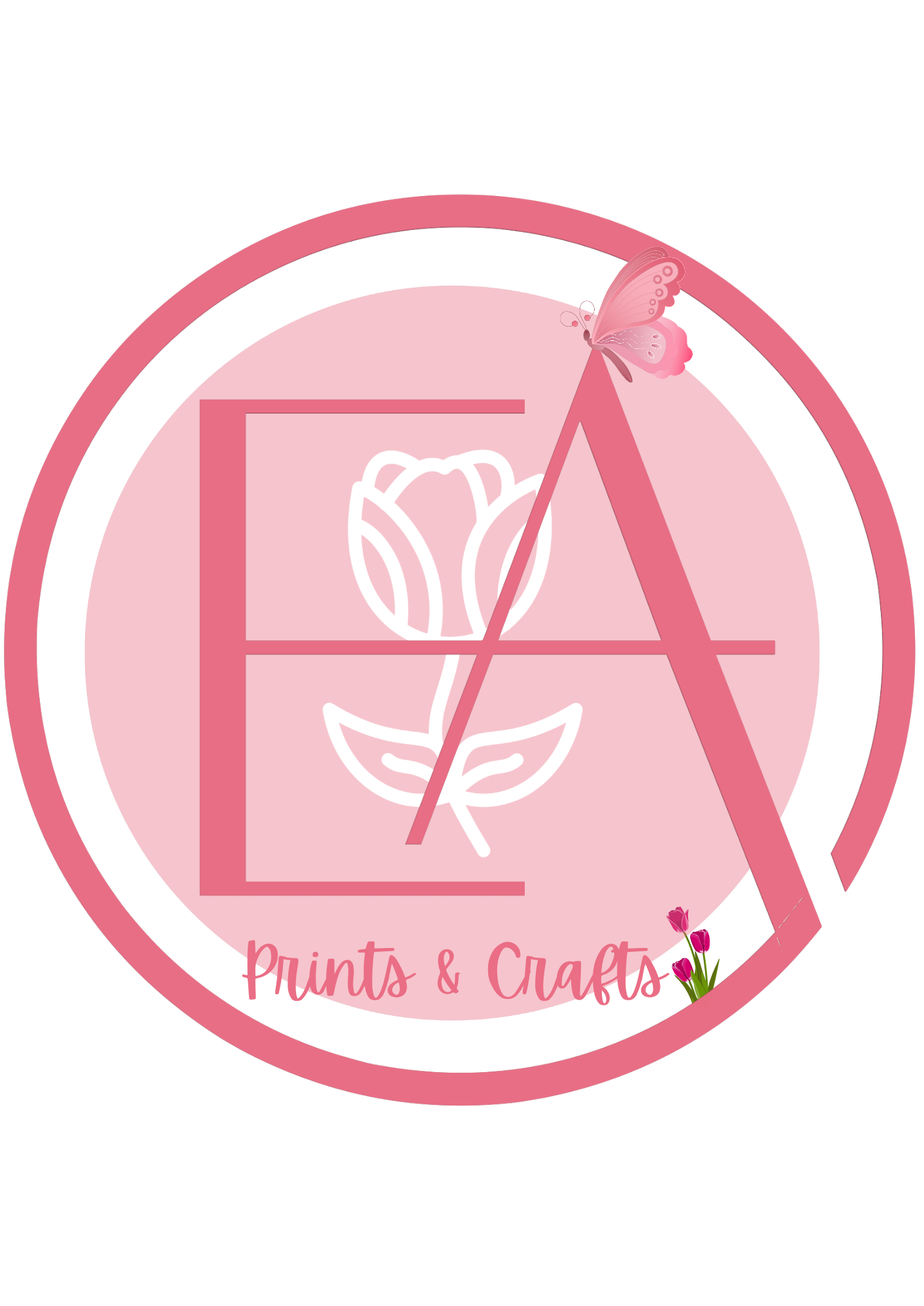 EA Prints & Crafts Logo