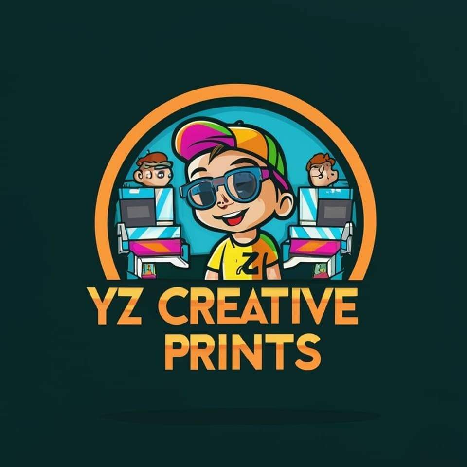 YZ CREATIVE PRINTS Logo