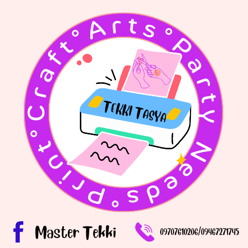 Tekki Tasya  (Your One Stop Printing Needs) Logo