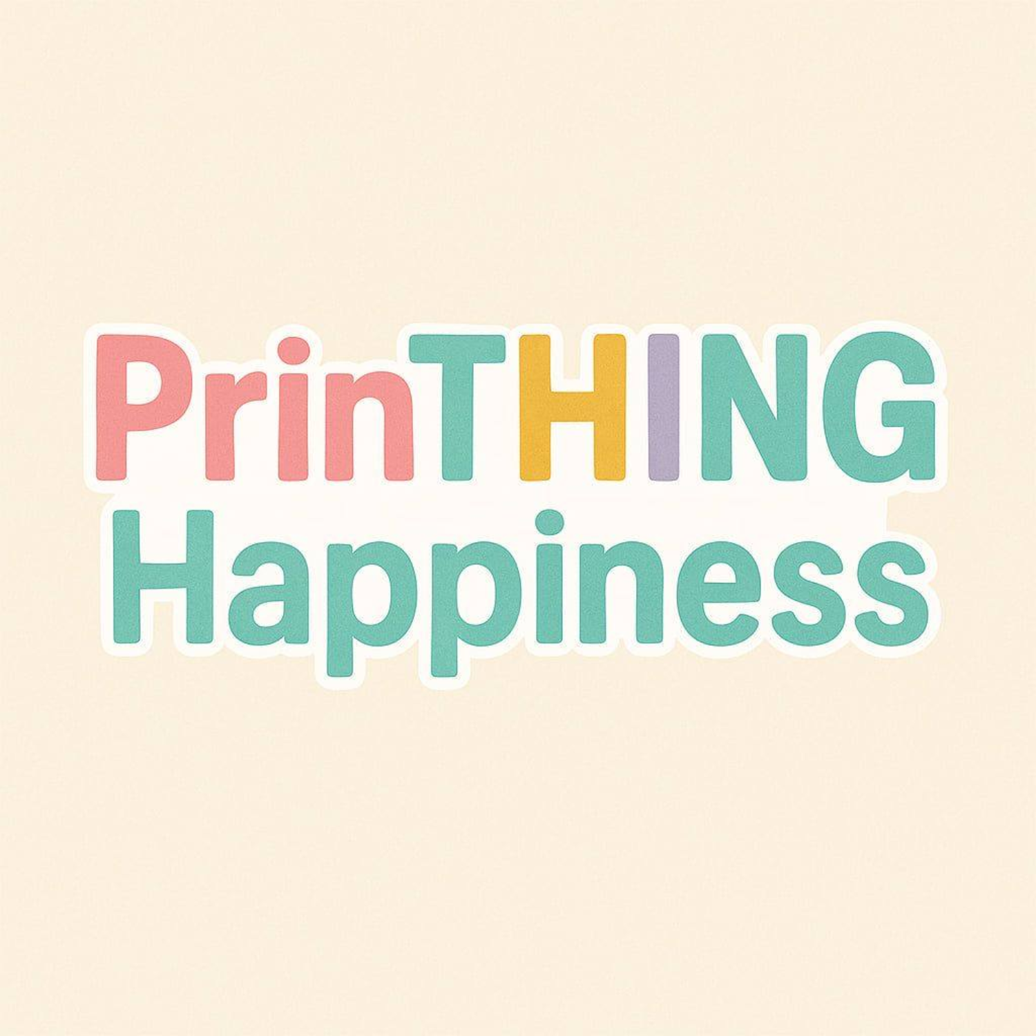 PrinTHING Happiness Logo