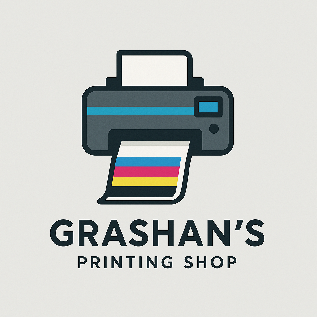 Grashan's Printing Shop Logo