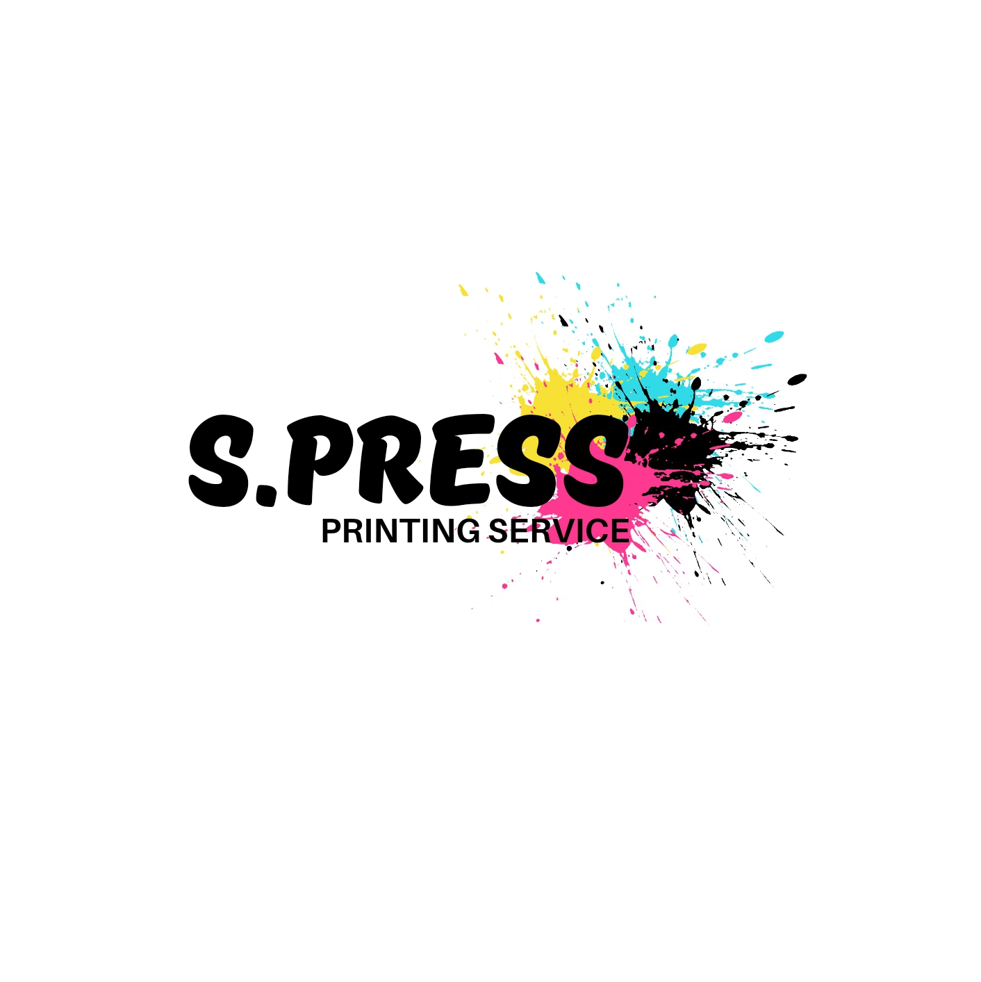 S.Press Printing Service Logo