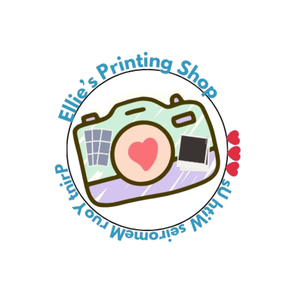 Ellie's Printing Shop Logo