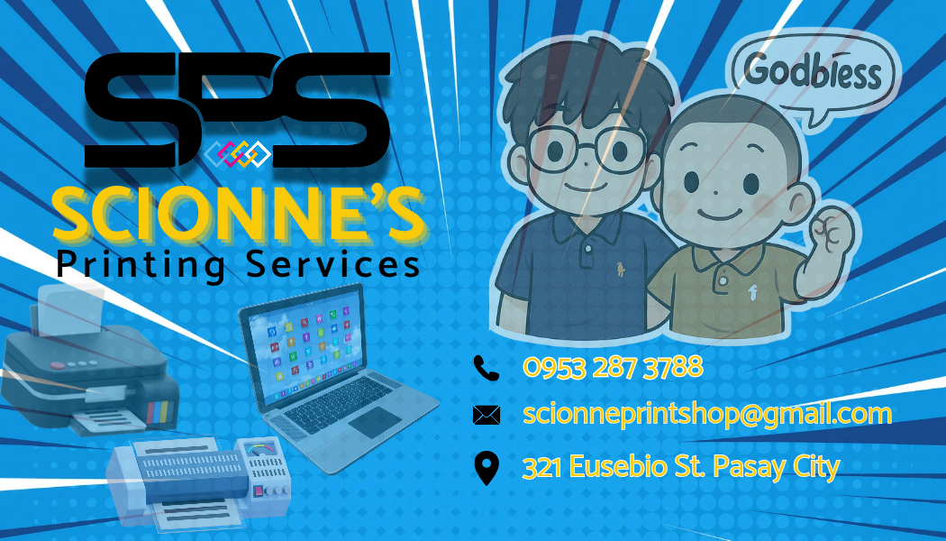 Scionne's Printing Services Logo
