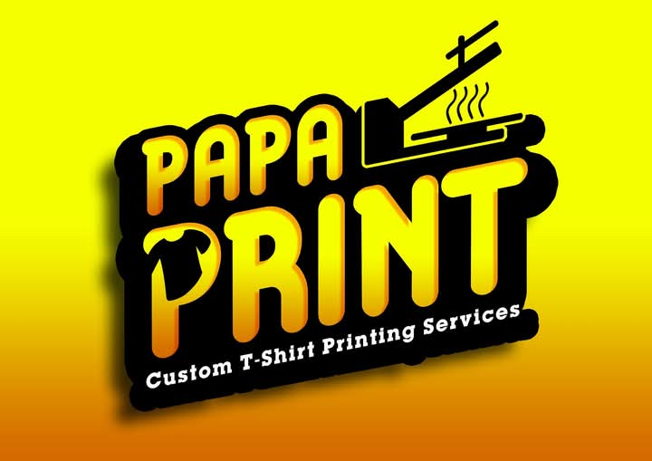 Papa Print Printing Services Logo