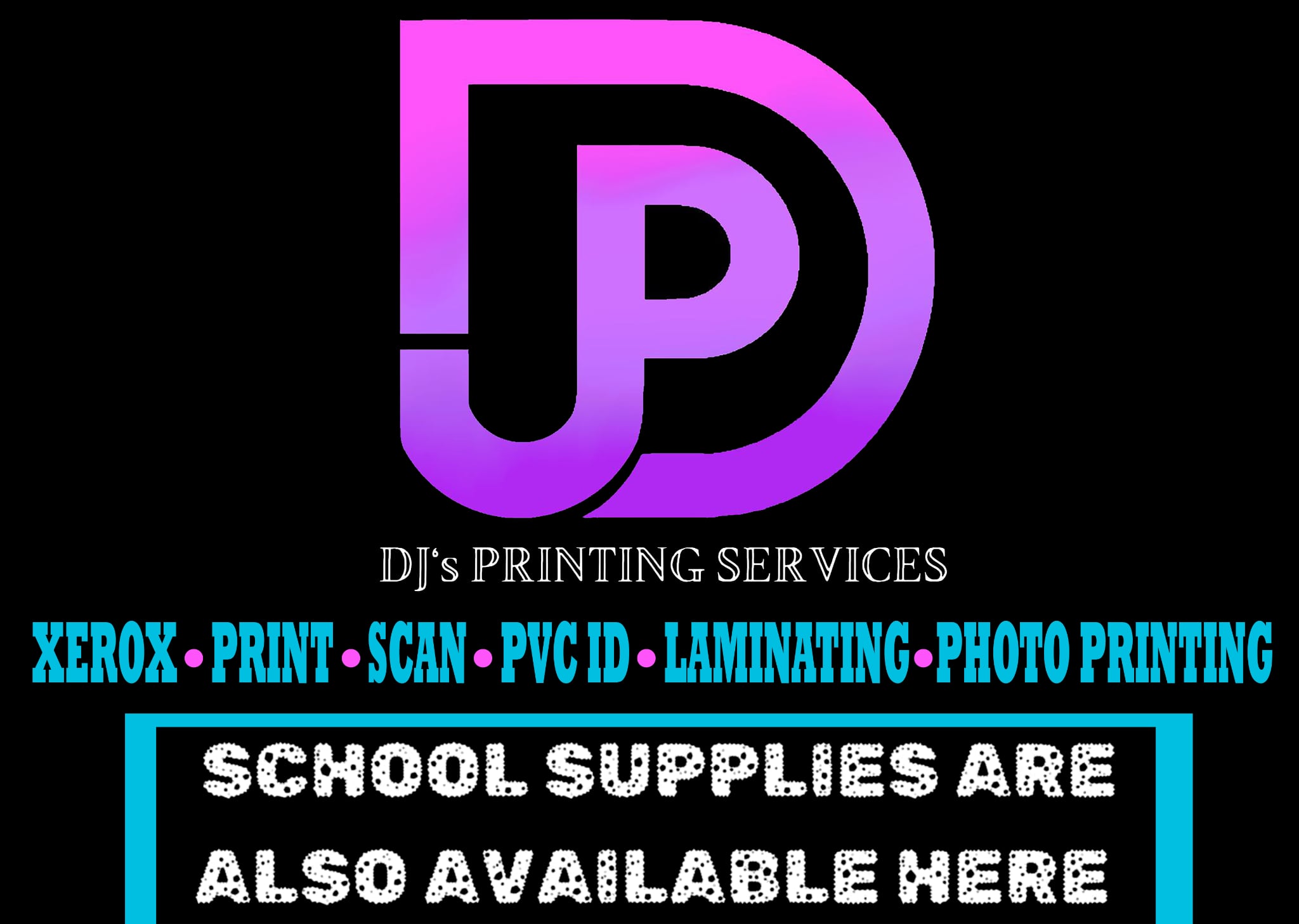 DJ's Click&Print Logo