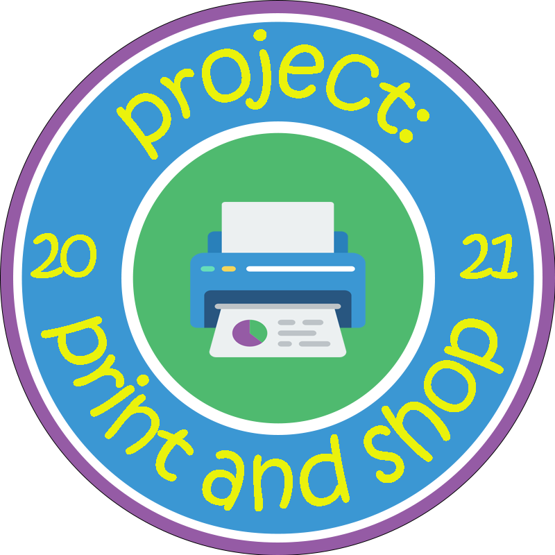 project: print and shop Logo