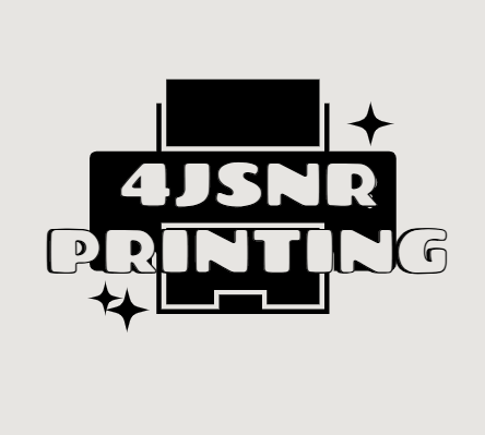 4JSNR PRINTING Logo