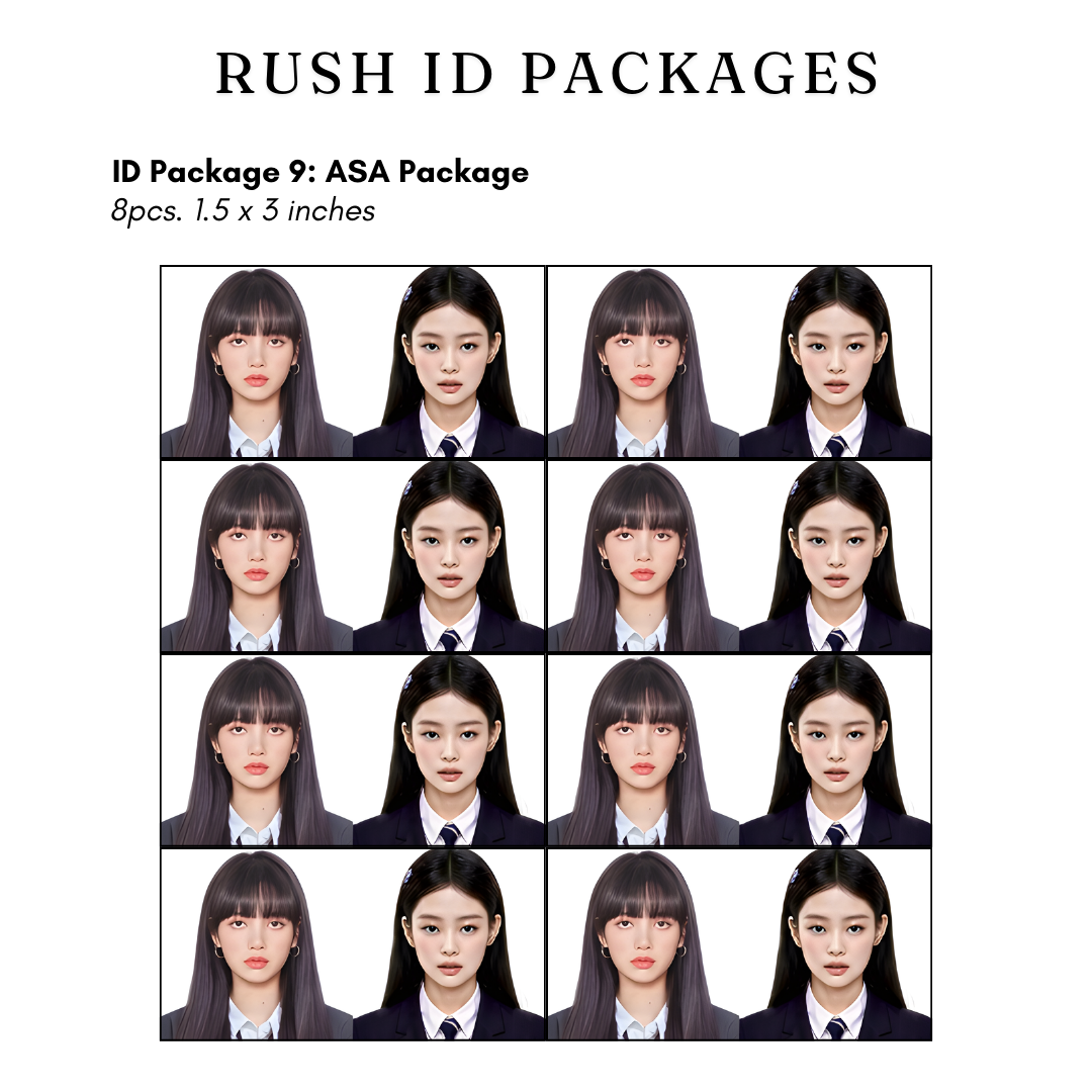 ID Package 9 - ASA Package 8pcs. 1.5 x 3 picture