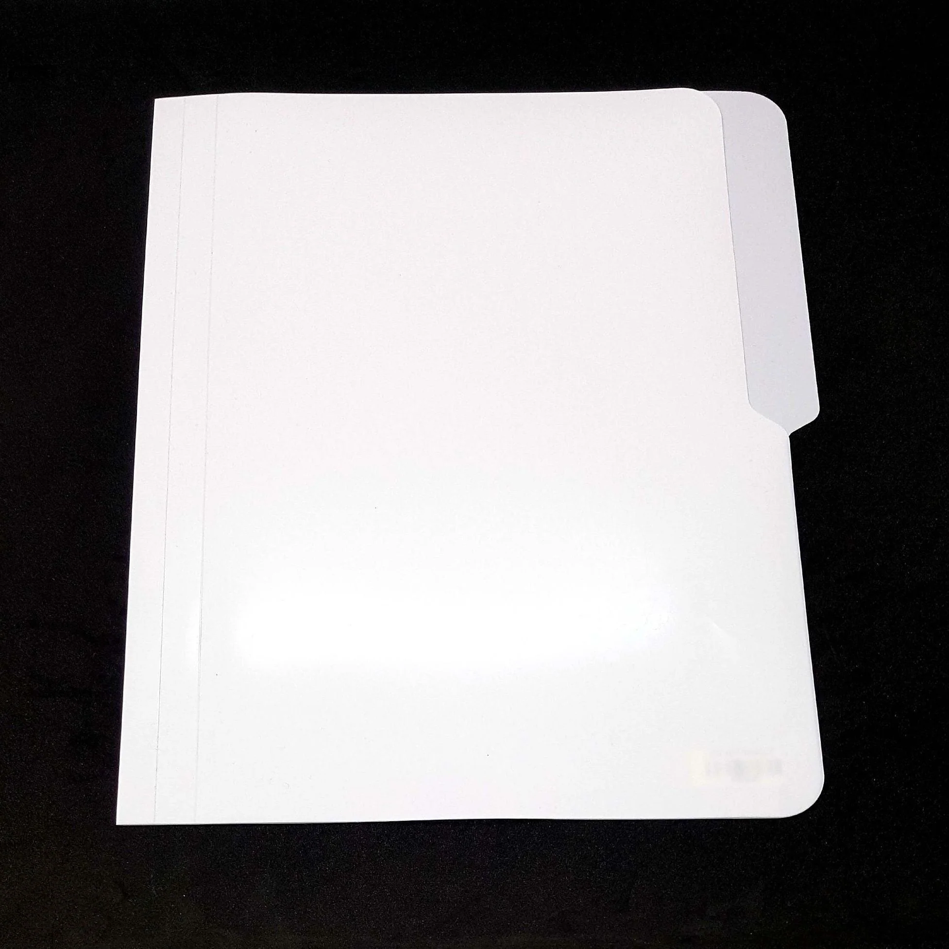 WHITE FOLDER
