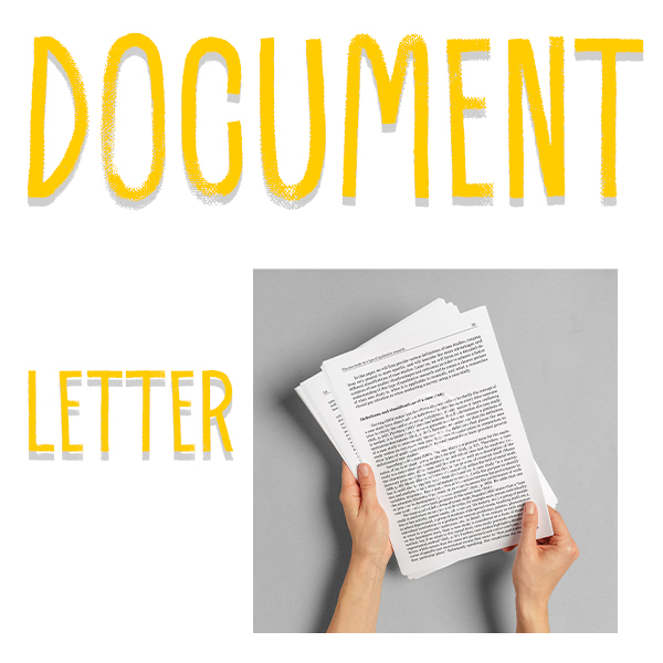 Document Print - Text/100% Image - Letter
