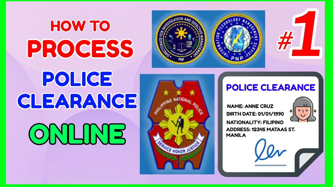 POLICE CLEARANCE