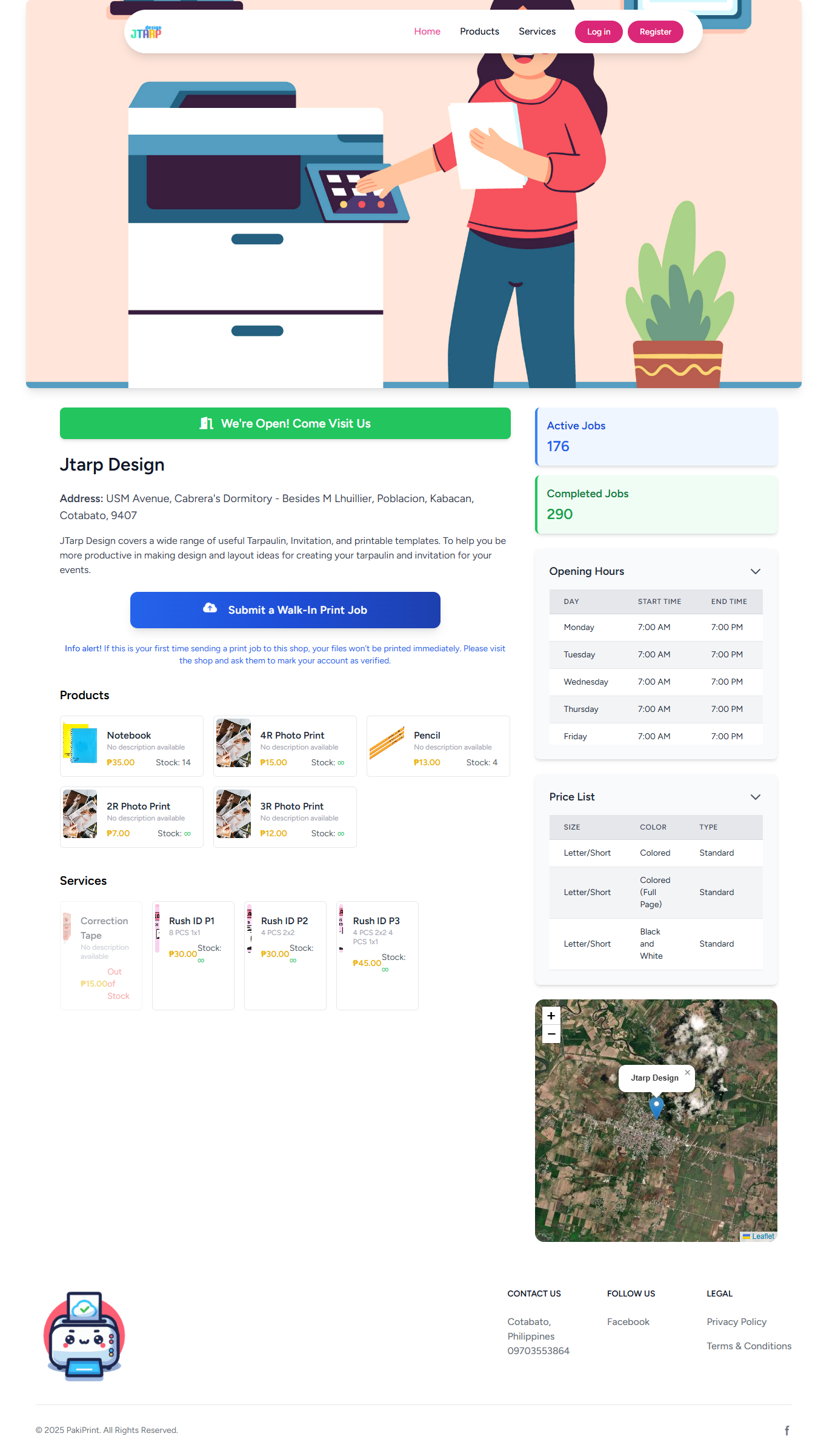 Desktop Shop Screenshot