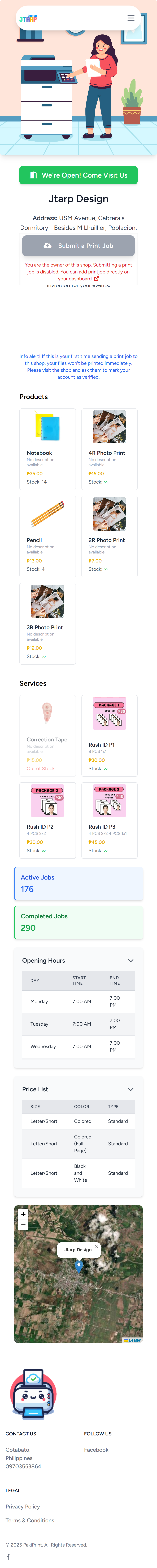 Mobile Shop Screenshot